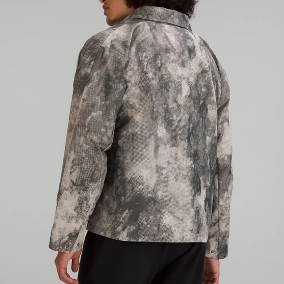 Lululemon LAB Lightweight Jacquard Jacket Apparition Jacquard Riverstone Size M. - Picture 5 of 15